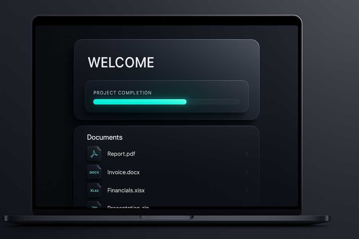 Client Portal UI